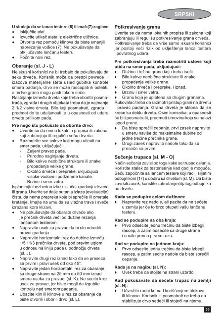 BlackandDecker Tronconneuse- Gk2235 - Type 3 - Instruction Manual (Balkans)