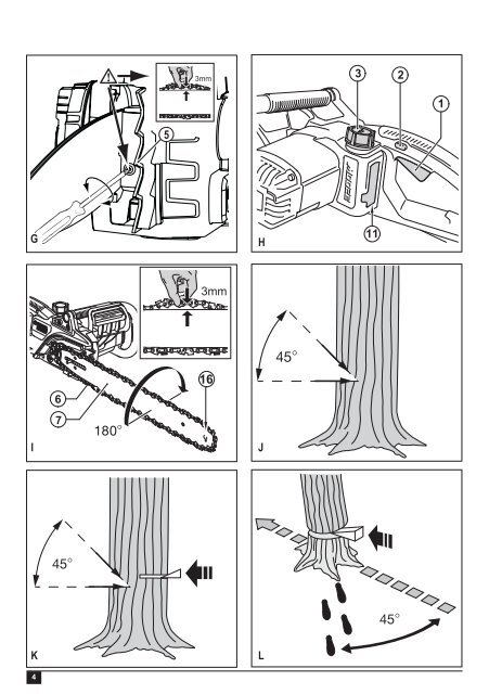 BlackandDecker Tronconneuse- Gk2235 - Type 3 - Instruction Manual (Lettonie)