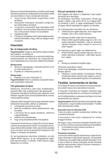 BlackandDecker Tronconneuse- Gkc1820l - Type H1 - H2 - Instruction Manual (la Hongrie)