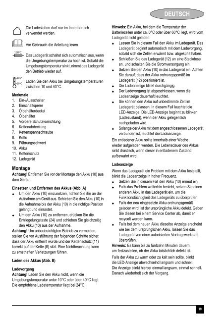 BlackandDecker Tronconneuse- Gkc1817l - Type H1 - Instruction Manual (Europ&eacute;en)