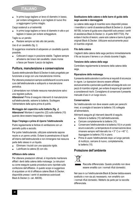 BlackandDecker Tronconneuse- Gkc1817l - Type H1 - Instruction Manual (Europ&eacute;en)