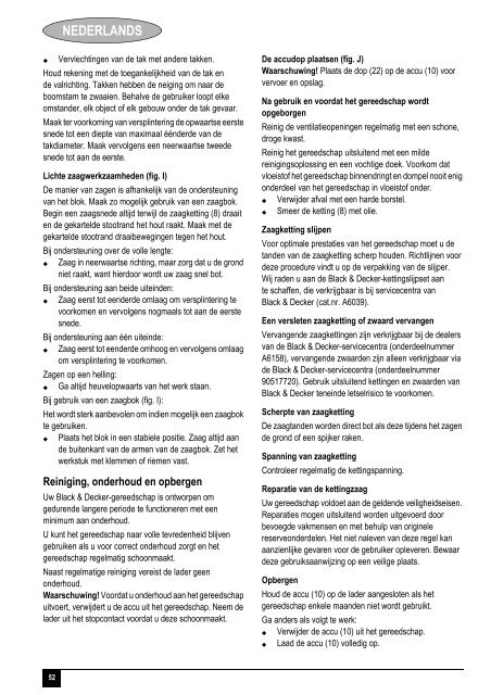 BlackandDecker Tronconneuse- Gkc1817l - Type H1 - Instruction Manual (Europ&eacute;en)