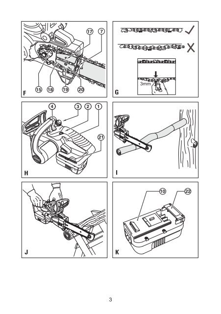 BlackandDecker Tronconneuse- Gkc1817l - Type H1 - Instruction Manual (Roumanie)