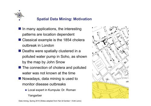 582364 Data mining, 4 cu Lecture 9: