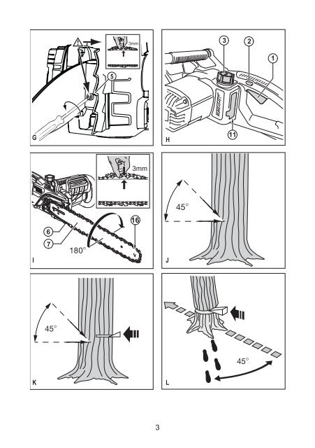 BlackandDecker Tronconneuse- Gk1830 - Type 2 - Instruction Manual (la Hongrie)