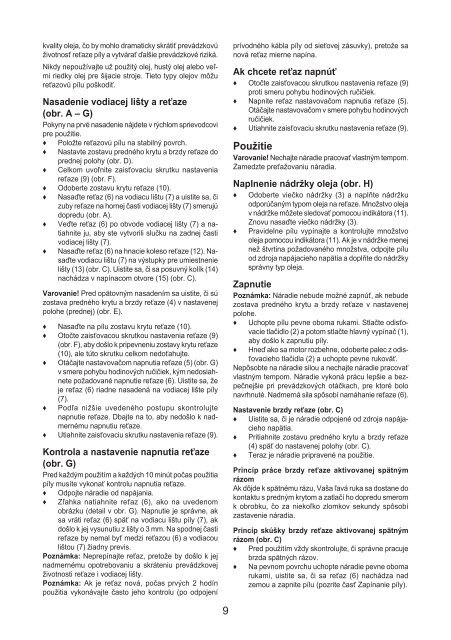 BlackandDecker Tronconneuse- Gk1830 - Type 2 - Instruction Manual (Slovaque)