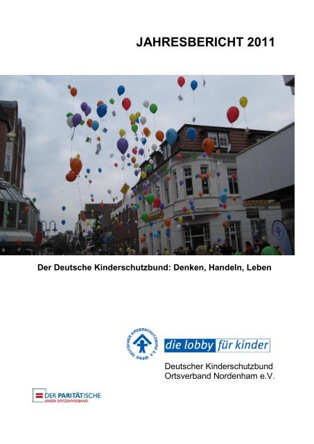jahresbericht 2011 - Deutsche Kinderschutzbund OV Nordenham