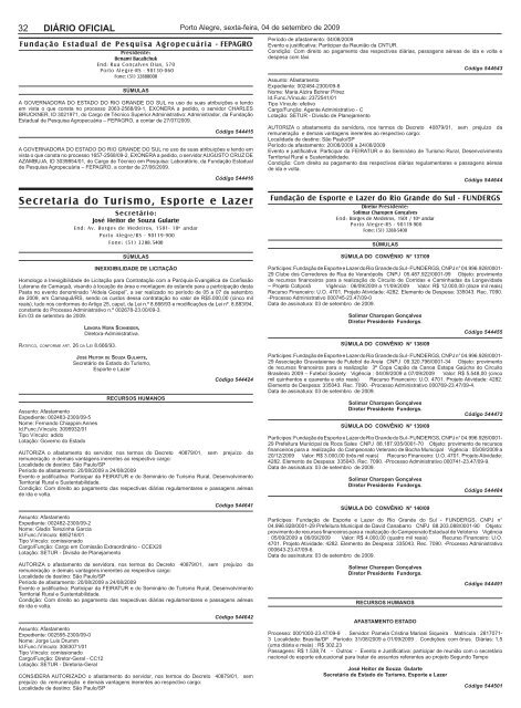 Edições completas desde junho de 1935 - Ministério Público - RS ...