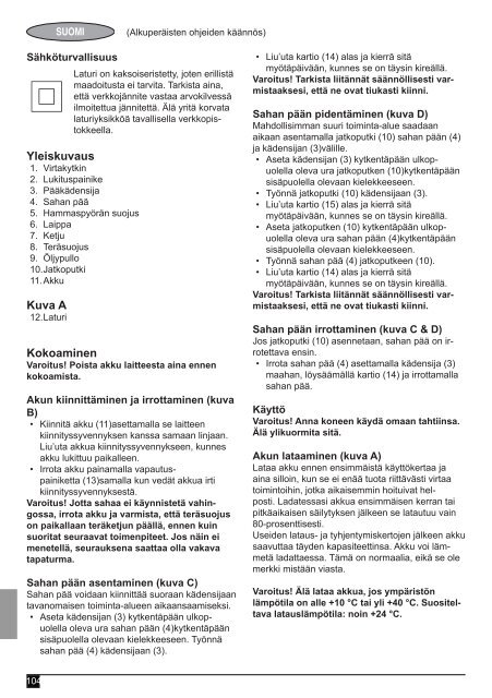 BlackandDecker Elagueur- Gpc1800 - Type H2 - Instruction Manual (Europ&eacute;en)