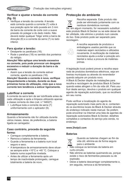 BlackandDecker Elagueur- Gpc1800 - Type H2 - Instruction Manual (Europ&eacute;en)