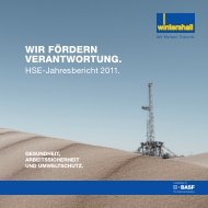 HSE Jahresbericht 2011 - WINTERSHALL