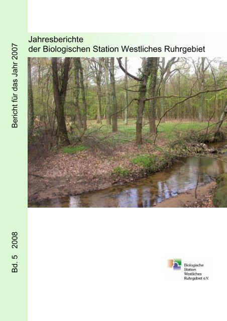 pdf-Datei - Biologische Station Westliches Ruhrgebiet e.V.