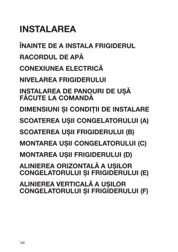 KitchenAid XBZ 800 AE NF/HA - Side-by-Side - XBZ 800 AE NF/HA - Side-by-Side RO (850340511000) Mode d'emploi