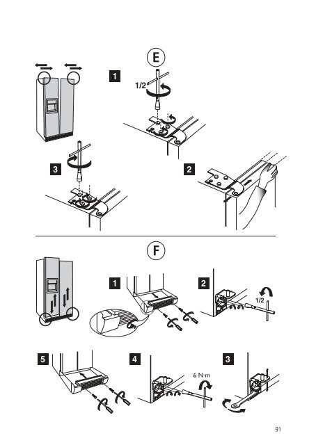 KitchenAid XBZ 800 AE NF/HA - Side-by-Side - XBZ 800 AE NF/HA - Side-by-Side FI (850340511000) Mode d'emploi