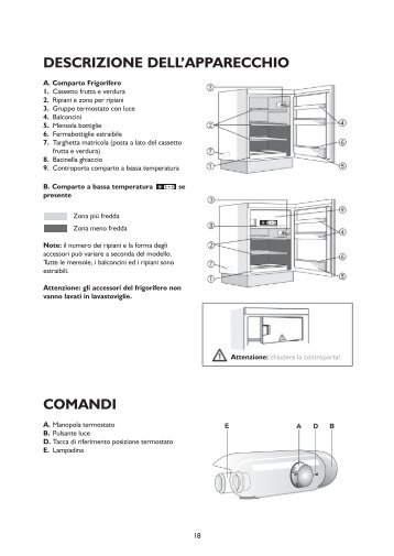 KitchenAid 5100200005 - Refrigerator - 5100200005 - Refrigerator IT (855165016030) Mode d'emploi