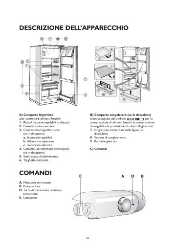 KitchenAid 5100500015 - Refrigerator - 5100500015 - Refrigerator IT (855164016020) Mode d'emploi