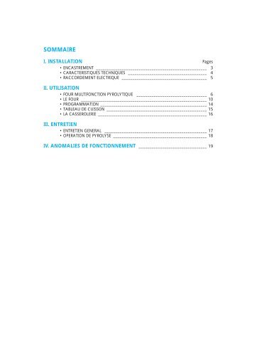 KitchenAid OBI 137 S - Oven - OBI 137 S - Oven FR (852754629010) Mode d'emploi
