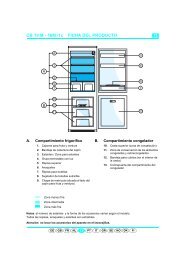 KitchenAid 2 FCI-39 - Fridge/freezer combination - 2 FCI-39 - Fridge/freezer combination ES (853976318010) Guide de consultation rapide