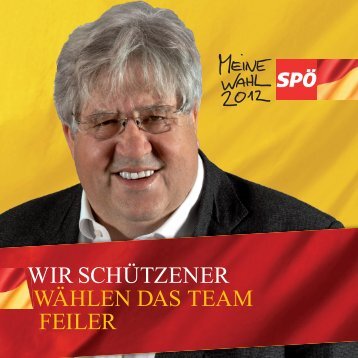 GR-Wahl Folder - SPÖ Schützen am Gebirge