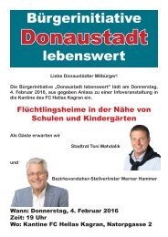 Bürgerinitiative Donaustadt lebenswert