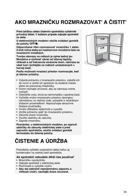KitchenAid ZS 132 - Freezer - ZS 132 - Freezer SK (850767310100) Mode d'emploi