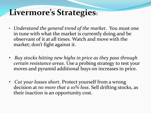 lessons from the greatest stock traders of all - aBOUT