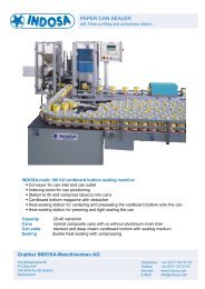 PAPER CAN SEALER - Indosa