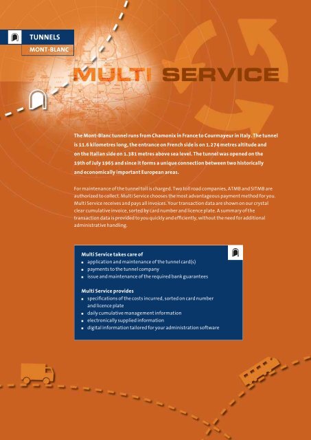 toll roads - Multi Service Tolls