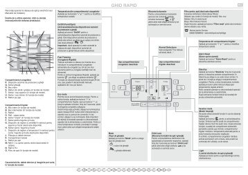 KitchenAid MAL2028GBS - Side-by-Side - MAL2028GBS - Side-by-Side RO (859511315000) Guide de consultation rapide