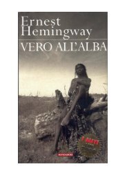 Ernest Hemingway VERO ALL'ALBA