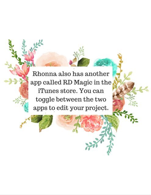 Quick Guide to Rhonna Designs and RD Magic App