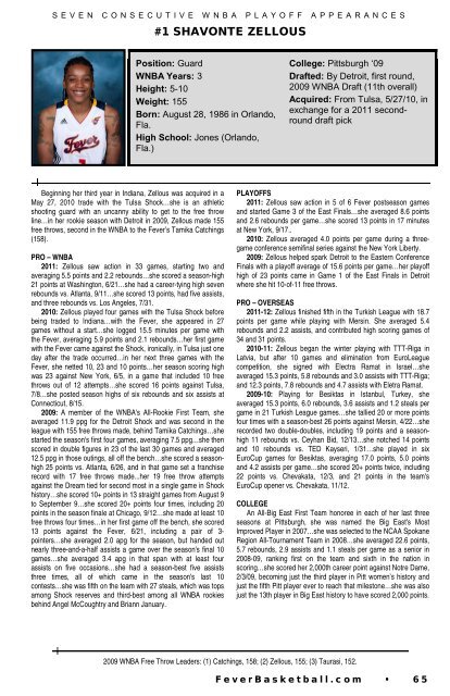 2012 Media Guide - WNBA.com
