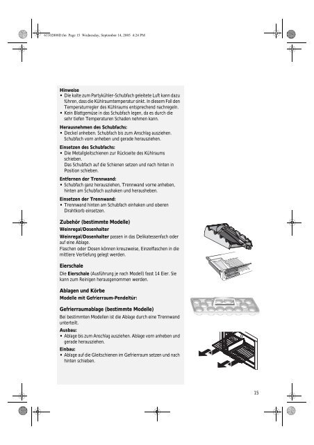 KitchenAid G20 E FSB23INOX - Side-by-Side - G20 E FSB23INOX - Side-by-Side DE (850122211000) Mode d'emploi