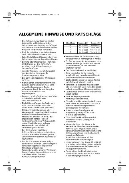 KitchenAid G20 E FSB23INOX - Side-by-Side - G20 E FSB23INOX - Side-by-Side DE (850122211000) Mode d'emploi