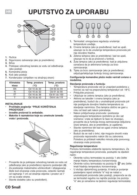 KitchenAid S 170 - Freezer - S 170 - Freezer HR (850794371320) Mode d'emploi