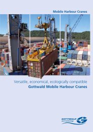 Gottwald Mobile Harbour Cranes - Gottwald Port Technology