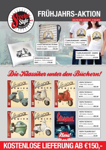 Scooter Style Frührjahrs-Aktion 2016