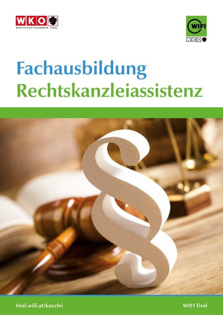 Fachausbildung Rechtskanzleiassistenz