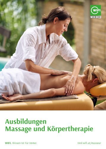 Ausbildung zum Gewerblichen und Medizinischen Masseur