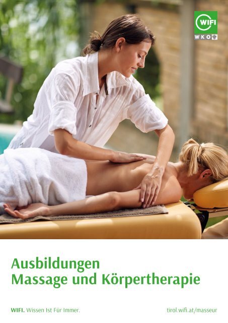 Ausbildungen Massage und Körpertherapie