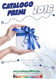 Catalogo premi 2016