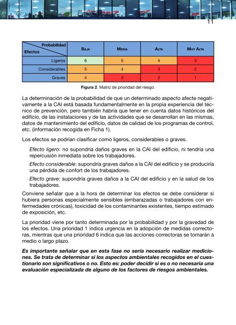 CALIDAD DE AMBIENTE INTERIOR EN OFICINAS