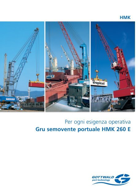 HMK 260 E/EG Prospekt_engl. - Gottwald Port Technology