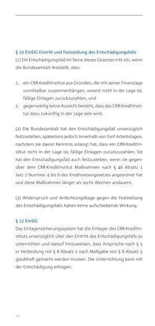 Entschädigungseinrichtung deutscher Banken GmbH