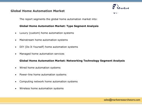 Global Home Automation Market