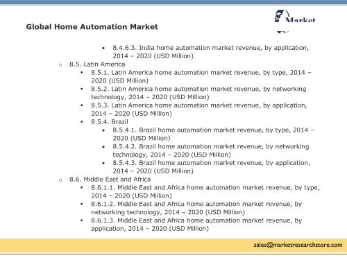 Global Home Automation Market