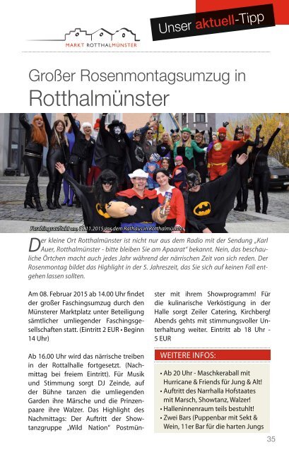 BadFuessing aktuell Feb. 2016