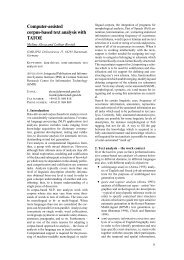 Computer-assisted corpus-based text analysis with TATOE
