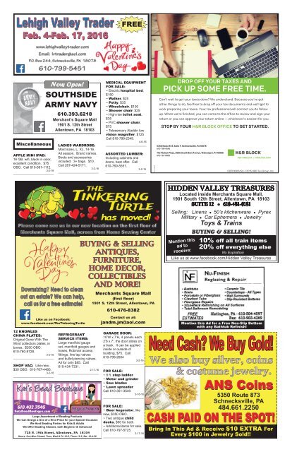 Lehigh Valley Trader February 4-February 17, 2016 issue