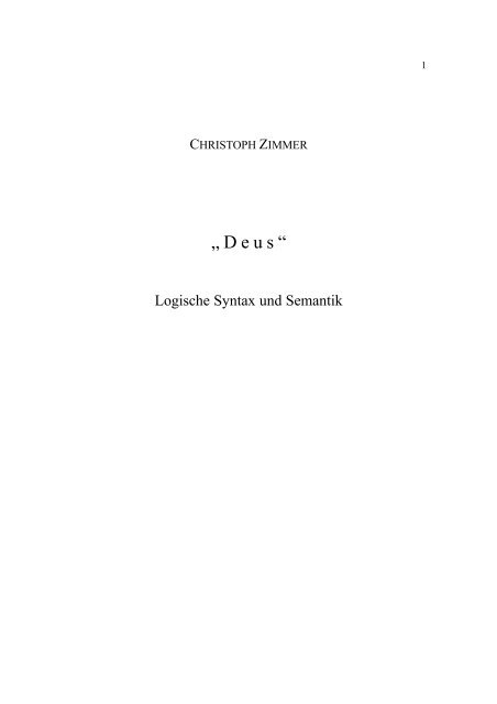 Free download (PDF, 1,2 MB, 100 Seiten - Christoph Zimmer